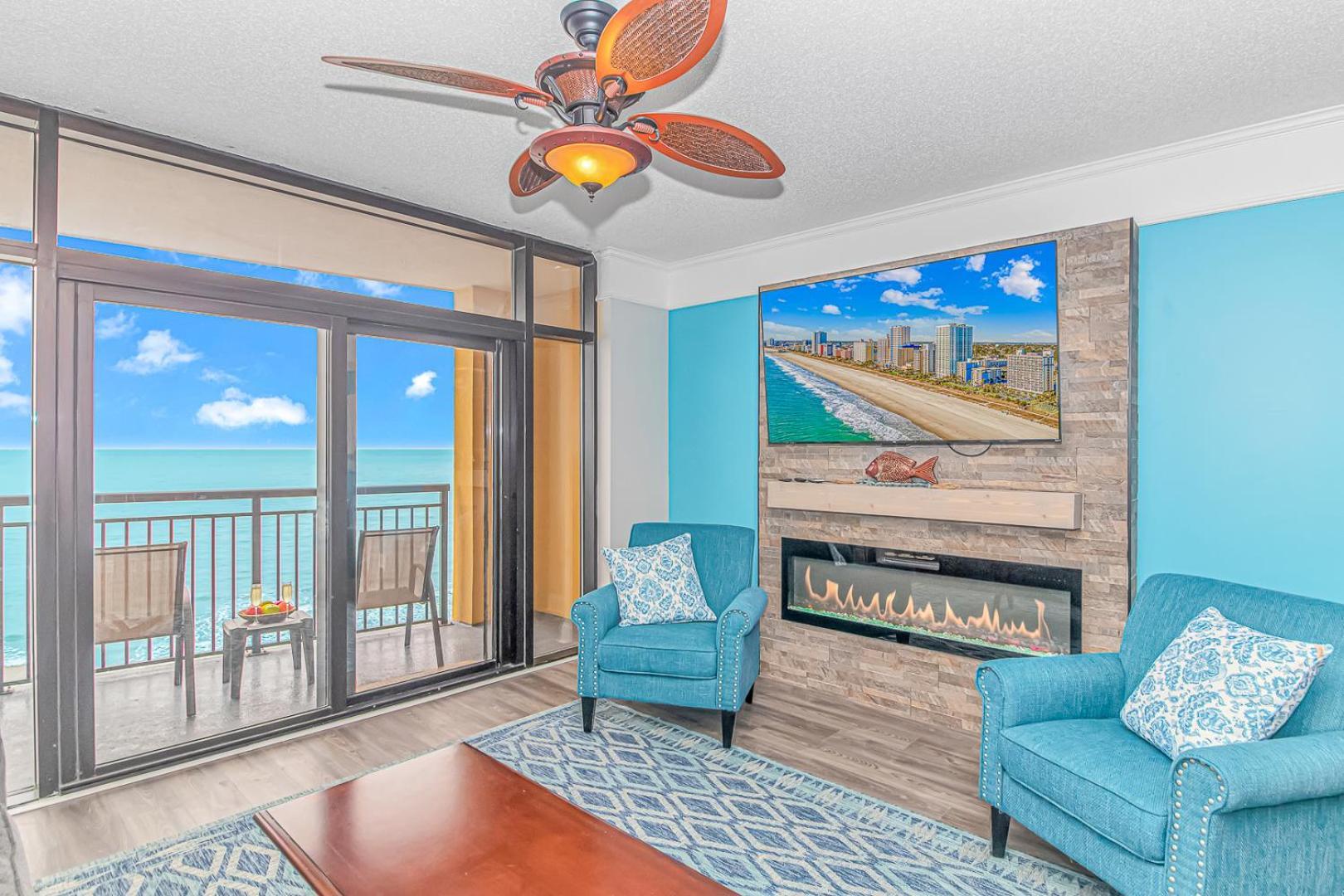 Stunning Double Balcony- Oceanfront 2 Bedroom, 2 Bath- Anderson Ocean Club 905 Myrtle Beach Eksteriør billede