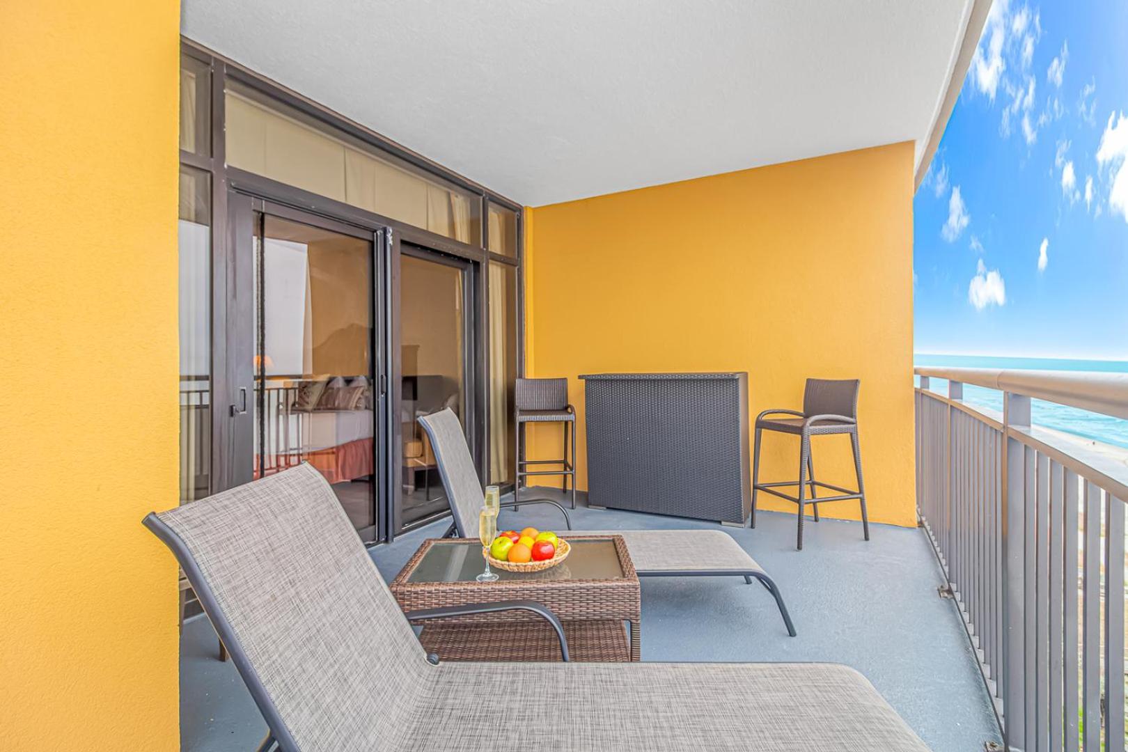 Stunning Double Balcony- Oceanfront 2 Bedroom, 2 Bath- Anderson Ocean Club 905 Myrtle Beach Eksteriør billede