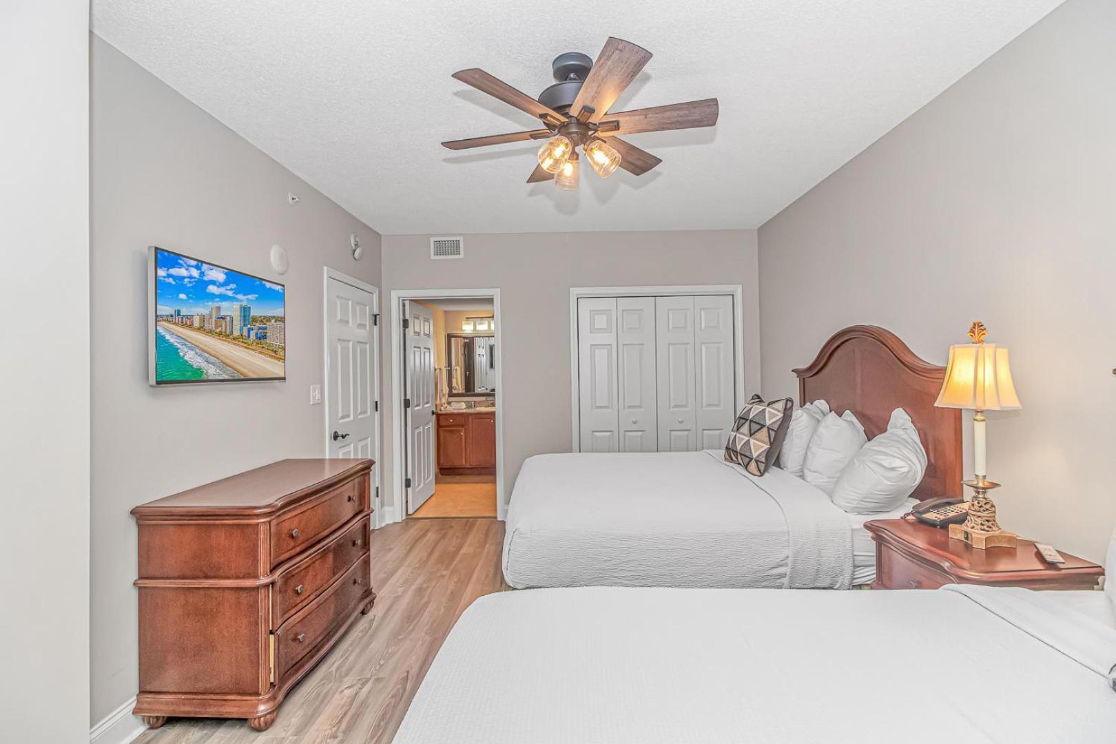 Stunning Double Balcony- Oceanfront 2 Bedroom, 2 Bath- Anderson Ocean Club 905 Myrtle Beach Eksteriør billede
