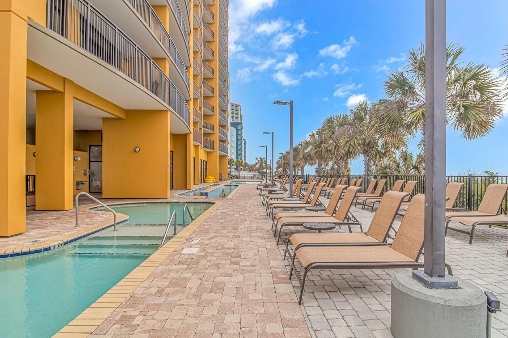 Stunning Double Balcony- Oceanfront 2 Bedroom, 2 Bath- Anderson Ocean Club 905 Myrtle Beach Eksteriør billede