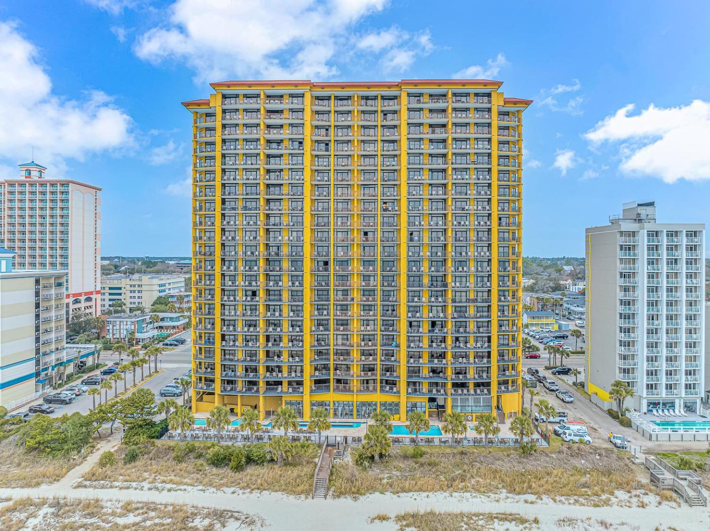 Stunning Double Balcony- Oceanfront 2 Bedroom, 2 Bath- Anderson Ocean Club 905 Myrtle Beach Eksteriør billede