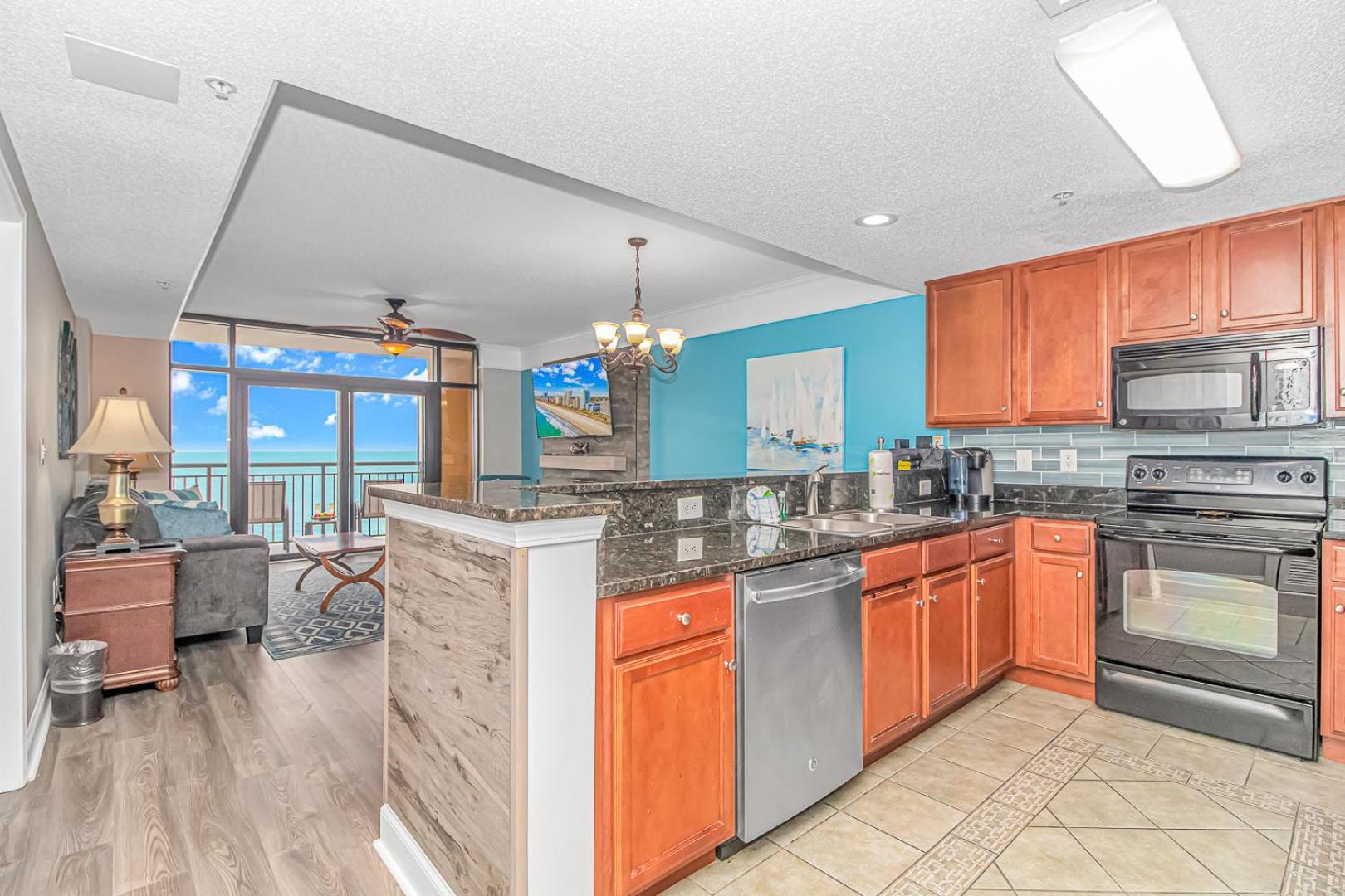 Stunning Double Balcony- Oceanfront 2 Bedroom, 2 Bath- Anderson Ocean Club 905 Myrtle Beach Eksteriør billede