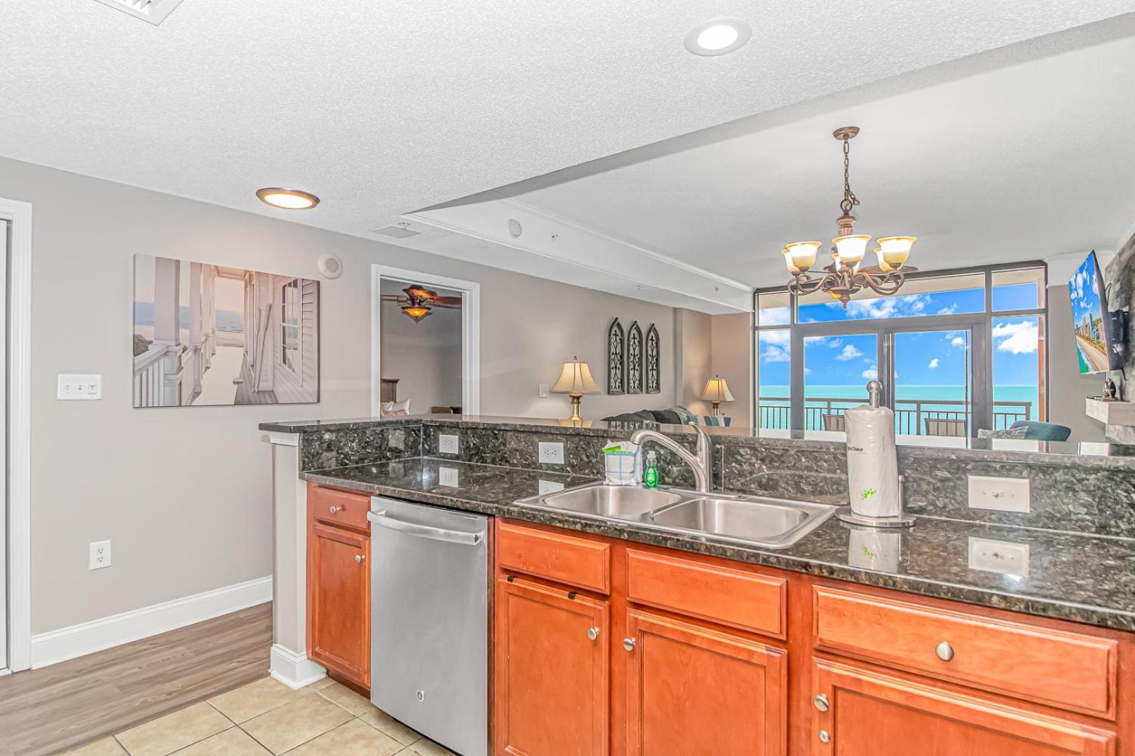 Stunning Double Balcony- Oceanfront 2 Bedroom, 2 Bath- Anderson Ocean Club 905 Myrtle Beach Eksteriør billede