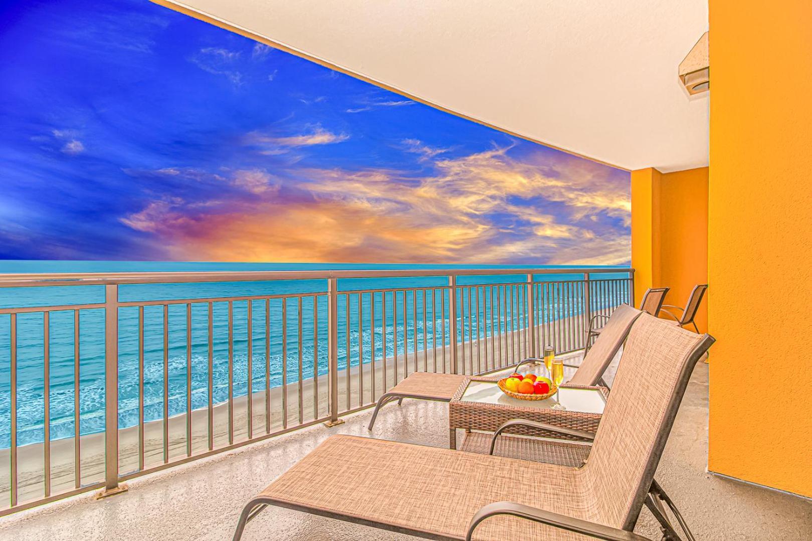Stunning Double Balcony- Oceanfront 2 Bedroom, 2 Bath- Anderson Ocean Club 905 Myrtle Beach Eksteriør billede